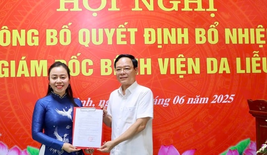 Bệnh viện Da liễu Thái Bình có giám đốc mới