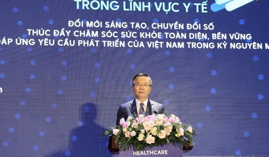 Phó Thủ tướng nêu 5 yêu cầu để thúc đẩy đổi mới sáng tạo, chuyển đổi số y tế trong kỷ nguyên mới