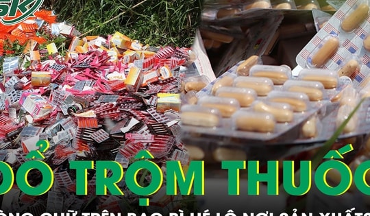 Dòng chữ trên bao bì hé lộ điều không ngờ về lô thuốc bị đổ trộm ở TPHCM?