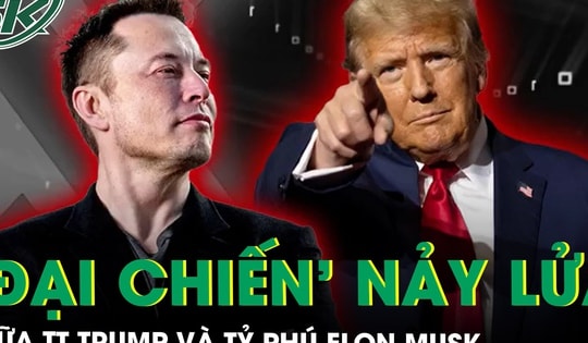 ‘Đại chiến’ nảy lửa giữa Tổng thống Trump và tỷ phú Elon Musk: Luận tội lẫn nhau, từ đồng minh đến kẻ thù