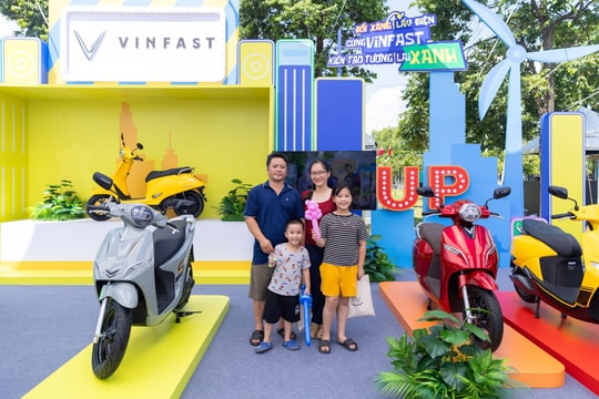 Xe máy VinFast chinh phục người dùng thành phố biển: Nhỏ gọn, tiết kiệm