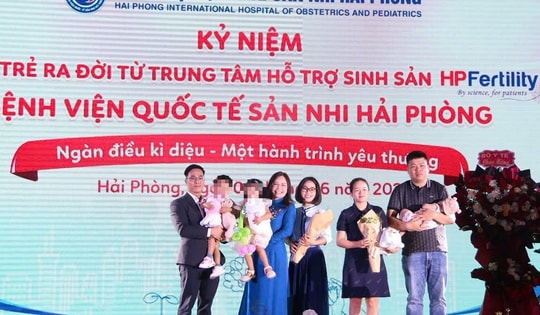 Hải Phòng: Cột mốc 1000 trẻ ra đời từ phương pháp IVF minh chứng hiệu quả đầu tư y tế theo hướng chuyên sâu và nhân văn