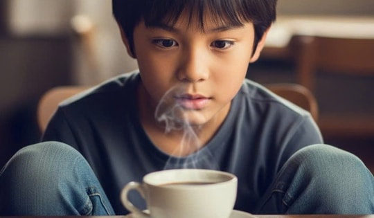 Có nên cho trẻ em uống cà phê không?