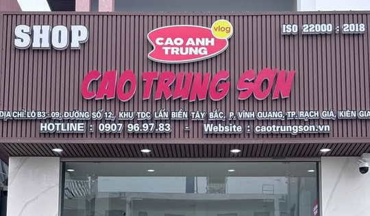 Hộ kinh doanh Cao Anh Trung – Nét đẹp văn hóa doanh nghiệp từ hoạt động thiện nguyện