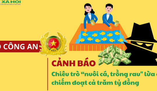 Cảnh báo: Chiêu trò “nuôi cá, trồng cây” lừa gần 300 tỷ đồng, hàng triệu người có thể là nạn nhân tiếp theo