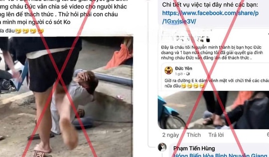 Triệu tập người phụ nữ đăng clip bạo lực học đường lên mạng xã hội