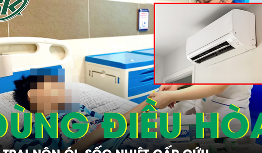 Bé trai 10 tuổi sốc nhiệt, cấp cứu vì thói quen nhiều gia đình mắc phải khi dùng điều hòa mùa hè