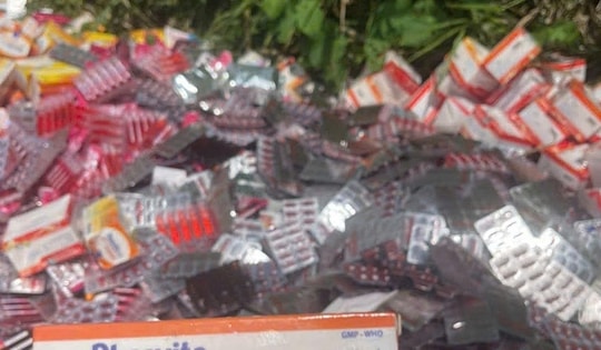 Công an TPHCM xác định được giám đốc thuê đổ trộm thực phẩm chức năng ven đường