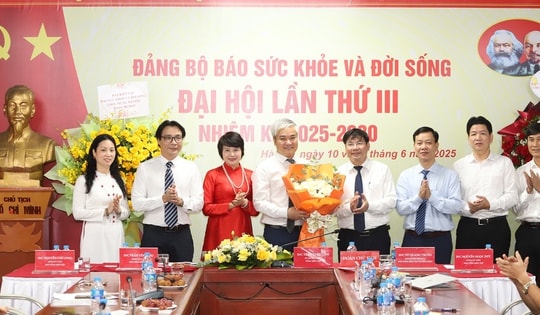 Đại hội Đảng bộ Báo Sức khỏe và Đời sống lần thứ III, nhiệm kỳ 2025-2030 thành công tốt đẹp