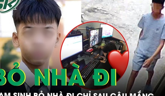 Nam sinh bỏ nhà đi chỉ sau câu mắng, bán điện thoại để mua quần áo, ngủ ở quán game