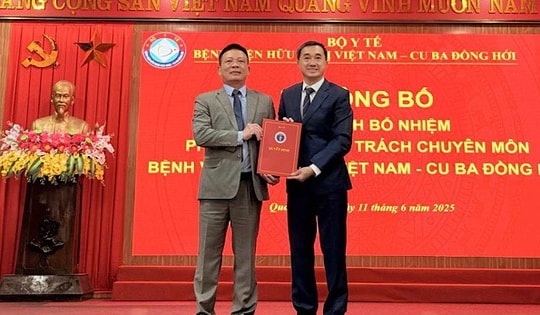 Bệnh viện Hữu nghị Việt Nam - Cu Ba Đồng Hới có tân Phó Giám đốc