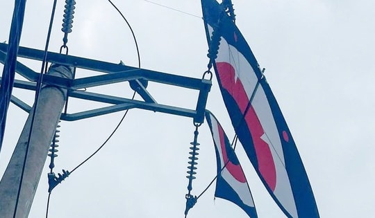 3 học sinh ở Nghệ An bị điện giật khi cố lấy diều mắc vào cột điện 110kV