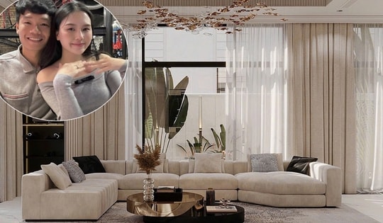 Trung vệ Thành Chung hé lộ bên trong biệt thự mới xây