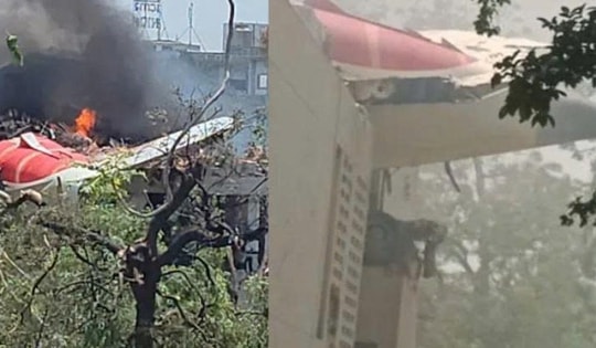 Máy bay Boeing 787-8 chở 242 người của Ấn Độ rơi ngay sau khi cất cánh