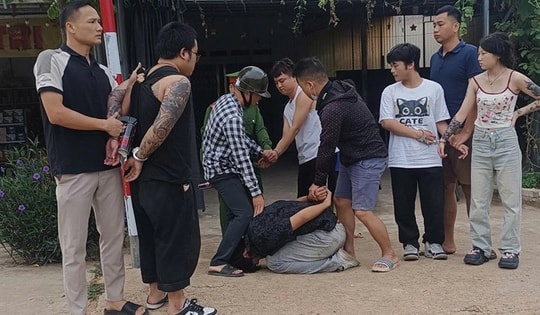 Nhóm đối tượng người nước ngoài dùng bình xịt hơi cay cướp ô tô trên cao tốc