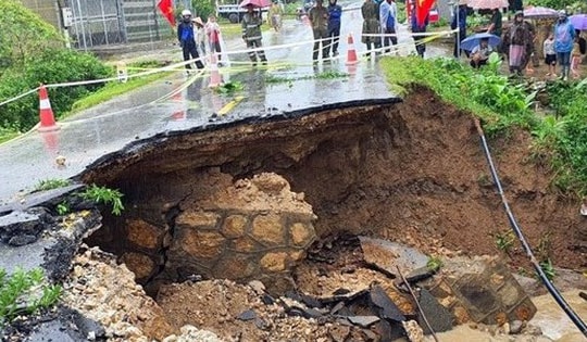 Mưa sẽ rất lớn từ Hà Tĩnh đến Quảng Ngãi đề phòng lũ quét và sạt lở đất