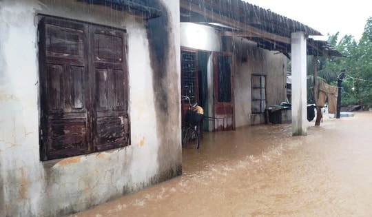 Diễn biến mới về mưa lũ ở miền Trung