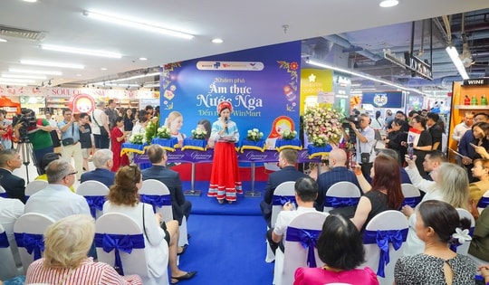 WinMart ra mắt 'Russia Corner' – Tinh hoa văn hóa Nga tại siêu thị Việt