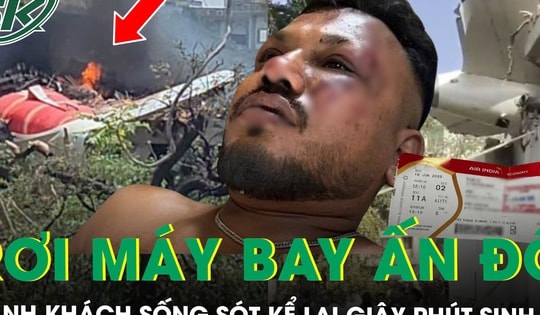 Hành khách sống sót thần kỳ trong vụ máy bay rơi ở Ấn Độ hé lộ giây phút sinh tử