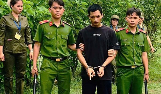 Con rể nổ súng nhiều phát vào nhà bố vợ rồi cướp xe máy bỏ trốn