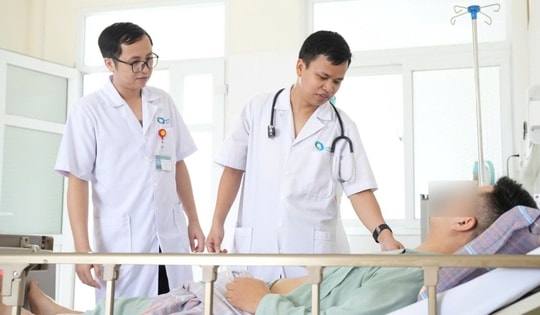 Tức ngực khi vận động, một thanh niên đi khám và phát hiện có khối u khổng lồ