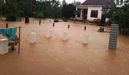 Bão số 1 gây mưa cho miền Bắc, miền Trung