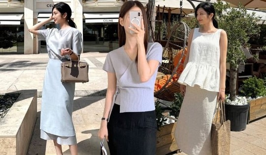 Chân váy dài phối với 5 mẫu áo hè này là chuẩn nhất, giúp nàng mặc đẹp mọi hoàn cảnh