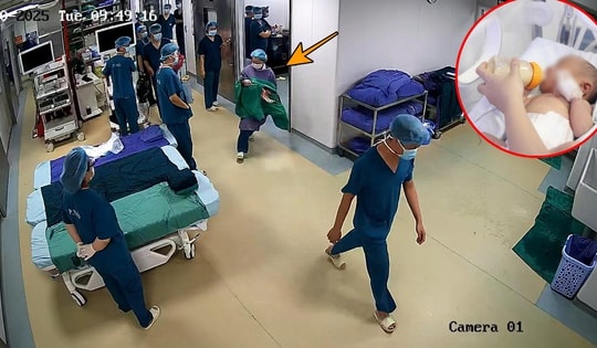 Bé trai sơ sinh ở Hà Nội tiên lượng nặng bật tiếng khóc đầu tiên, cả phòng mổ vỡ òa