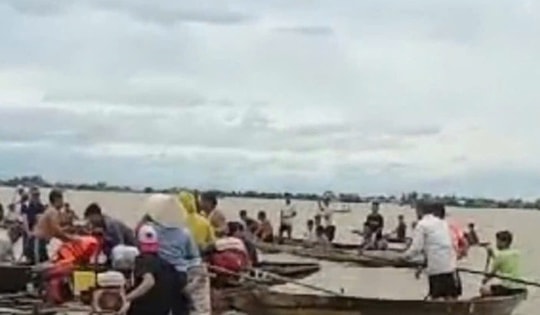 Hai người tử vong thương tâm do lật thuyền