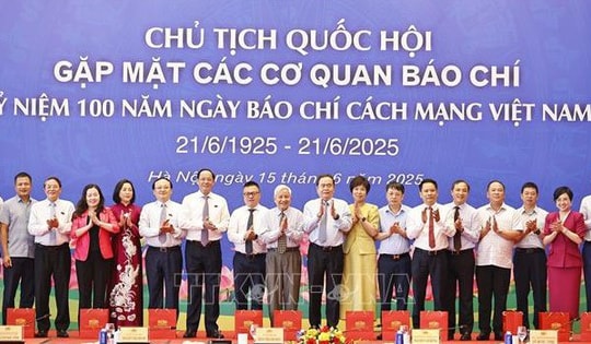 Chủ tịch Quốc hội: Báo chí đưa hơi thở cuộc sống, tâm nguyện của cử tri đến với nghị trường