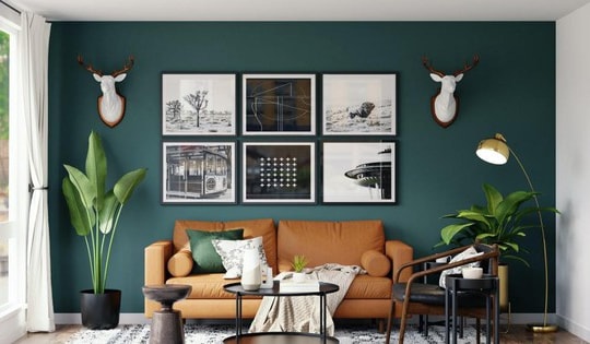 Tranh phong thủy phòng khách: Nên và không nên