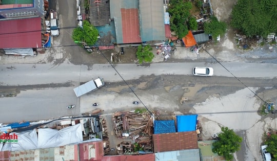 Hiện trạng tuyến đường dài 2 km nối 2 quận ở Hà Nội dang dở gần 10 năm