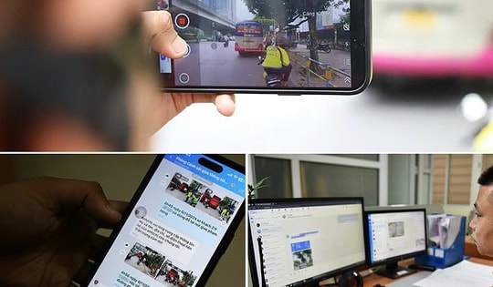 Người dân Hà Nội có thêm 'vũ khí số' để tố giác vi phạm giao thông