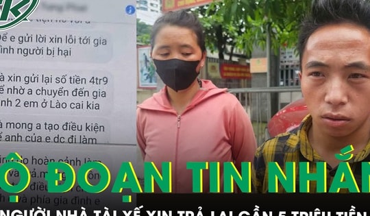 Lộ đoạn tin nhắn từ người nhà tài xế taxi xin trả lại tiền xe ‘chặt chém’ của 2 người vùng cao