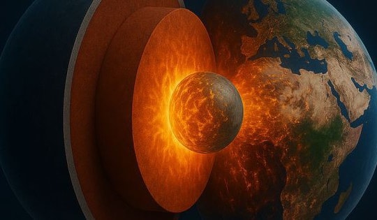 Kho vàng khổng lồ đang “chảy ngược” lên bề mặt Trái Đất