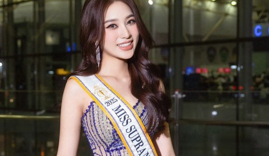 Hoa hậu Kỳ Duyên đầy quyến rũ trong hành trình chinh phục vương miện Hoa hậu Siêu quốc gia