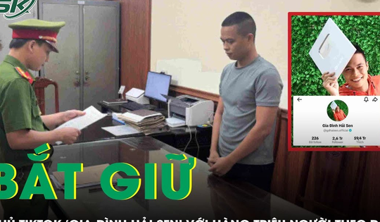 Chủ kênh TikTok 'Gia đình Hải Sen' với hàng triệu người theo dõi bị bắt vì tội gì?
