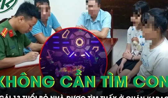 Bé gái 13 tuổi bỏ nhà đi, để lại thư ‘không cần tìm con’ đã được tìm thấy ở quán karaoke