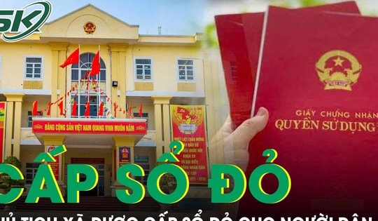 Từ 1/7, Chủ tịch xã sẽ được cấp sổ đỏ cho người dân