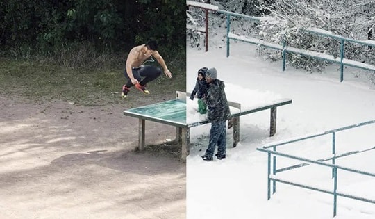 Nhiếp ảnh gia dành 4 năm để đứng bên cửa sổ chụp đúng một chiếc bàn bóng: Những gì ghi lại được là cả cuộc đời