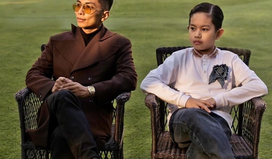 Con trai của Khánh Thi đã cao gần bằng bố, tài năng khiến khán giả ngạc nhiên