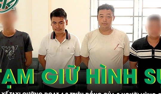 Tài xế taxi cưỡng đoạt 4,2 triệu đồng của 2 người vùng cao bị tạm giữ, khai ‘thấy họ dễ quá nên nổi lòng tham’