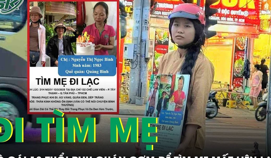 Cô gái 18 tuổi phụ quán cơm, đi khắp nơi tìm mẹ mất liên lạc suốt 3 tháng