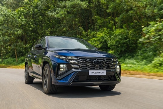 Hyundai ra mắt mẫu xe Tucson N Line, giá chưa tới 1 tỷ đồng