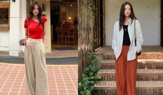 Trong số rất nhiều mẫu quần ống rộng, đây là 4 kiểu nhẹ mát nhất