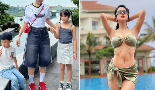 'Bà mẹ 2 con' gốc Hà thành khoe vẻ 'bốc lửa' sau khi yêu tình trẻ kém 11 tuổi