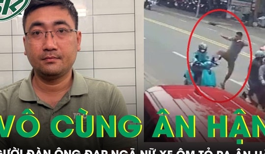 Người đàn ông đạp ngã nữ xe ôm ở Bình Dương tỏ ra ân hận vì ‘không làm chủ được bản thân’