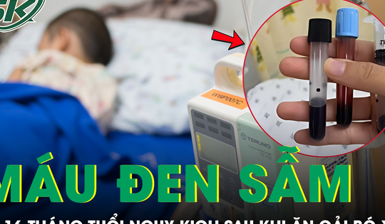 Máu bé gái chuyển màu đen sẫm sau khi ăn cải bó xôi nấu bằng nước giếng tại nhà