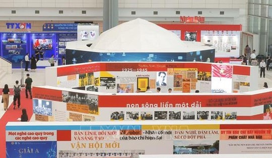 130 gian trưng bày đặc sắc tại Hội báo toàn quốc năm 2025