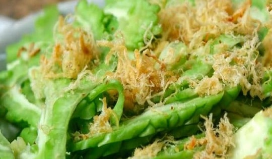 Bật mí cách làm mướp đắng ruốc không bị đắng, cực ngon, mát lạnh